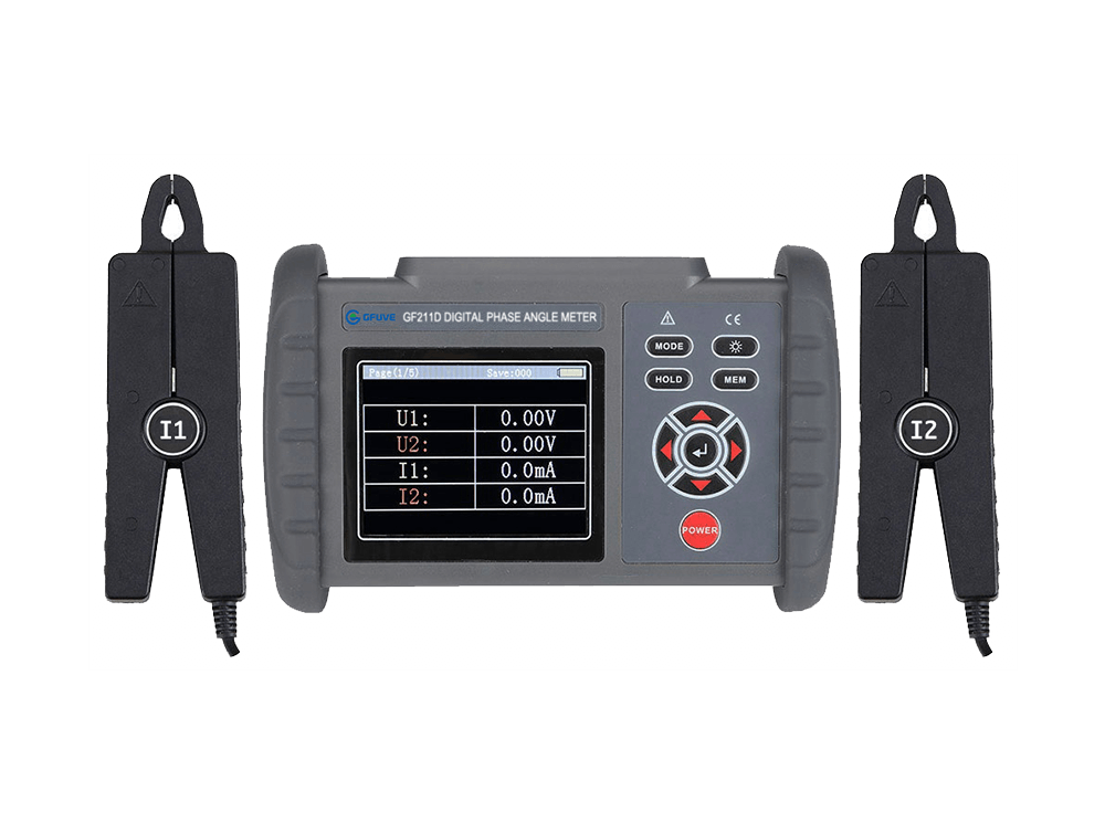 intelligent digital phase angle meter