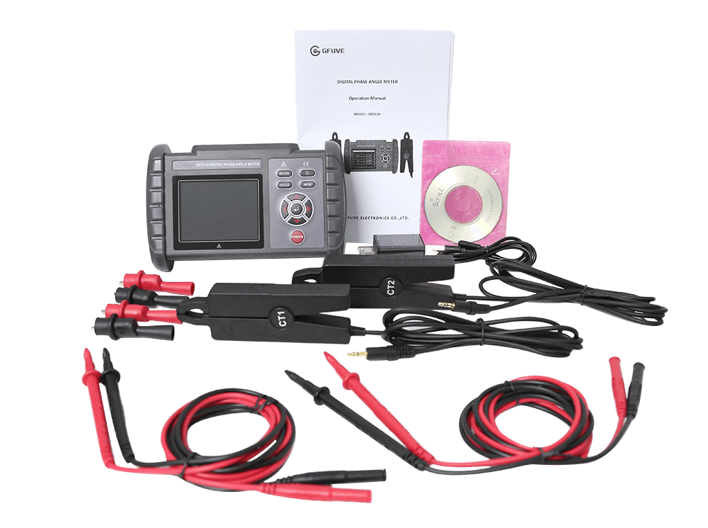 intelligent digital phase angle meter