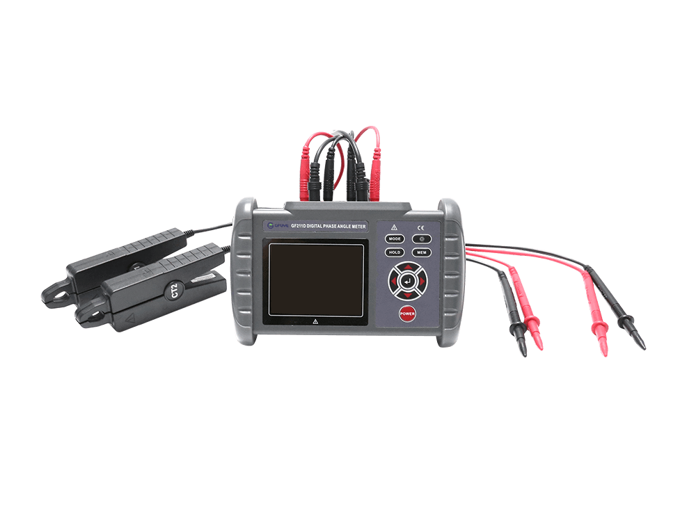 intelligent digital phase angle meter