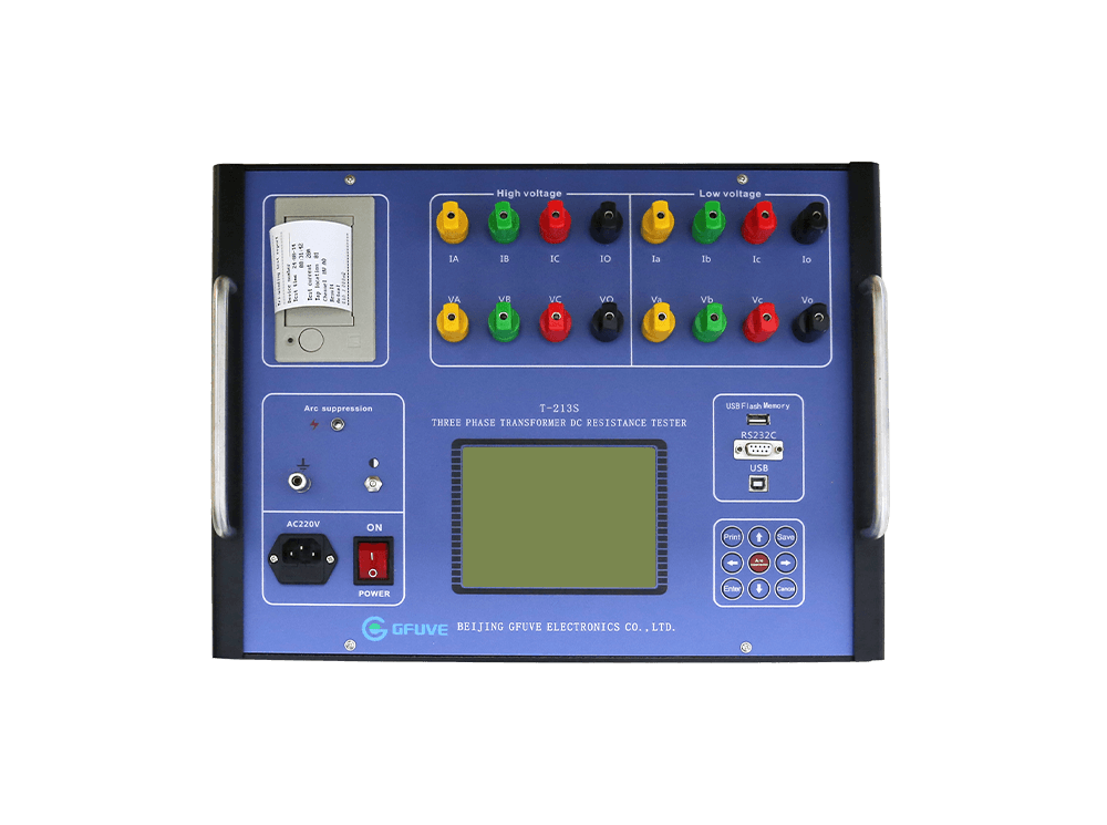 Transformer resistance tester