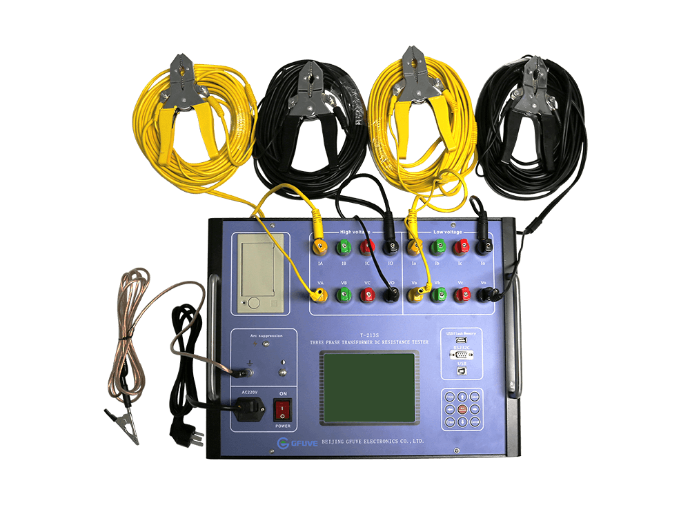 Transformer resistance tester