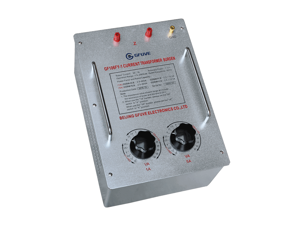 current transformer burden box