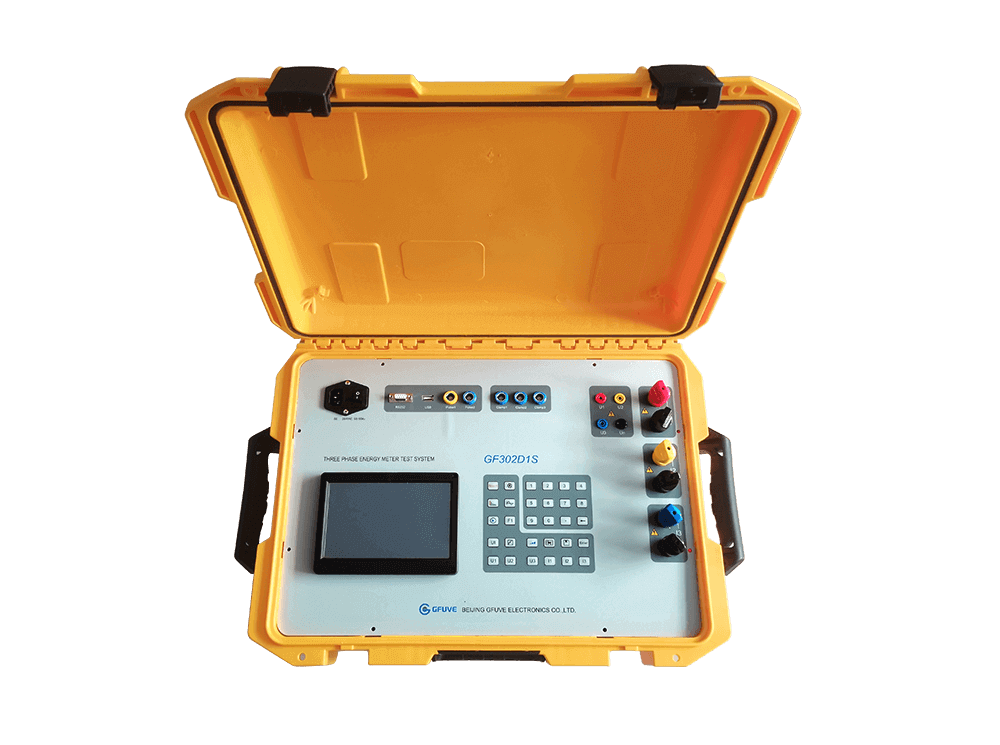 three phase energy meter test system